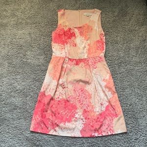 Pink Anne Taylor loft dress